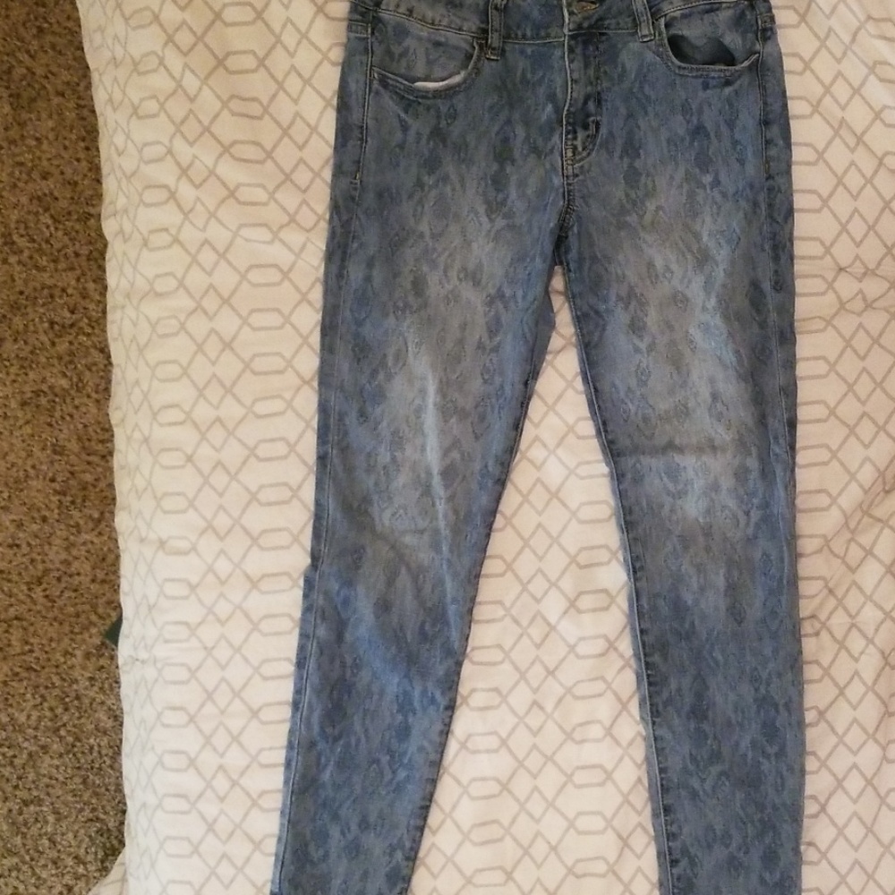 Skinny Jean's-patterned